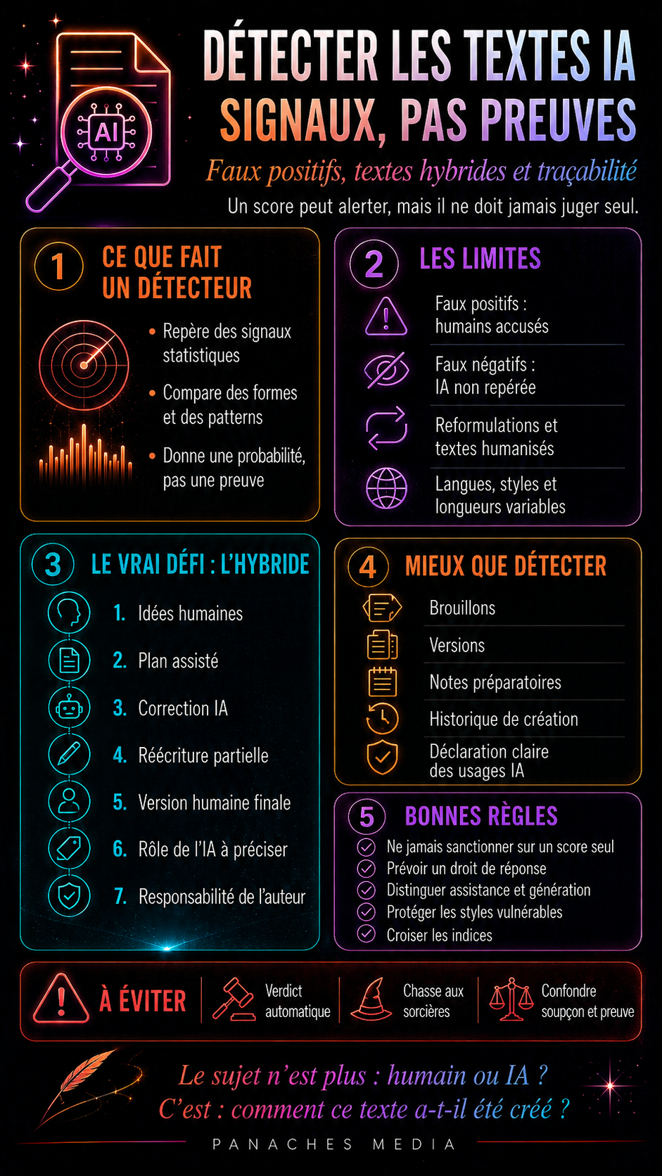Illustration de Peut-on vraiment détecter un texte écrit par IA ?