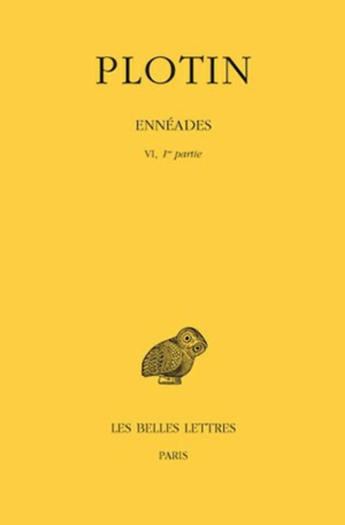 Plotinus: Enneads VI