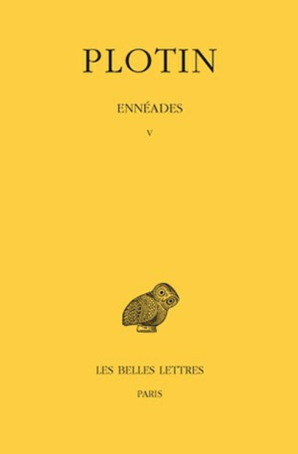 Plotinus: Enneads V