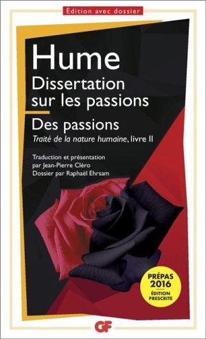 Hume : Dissertation sur les passions