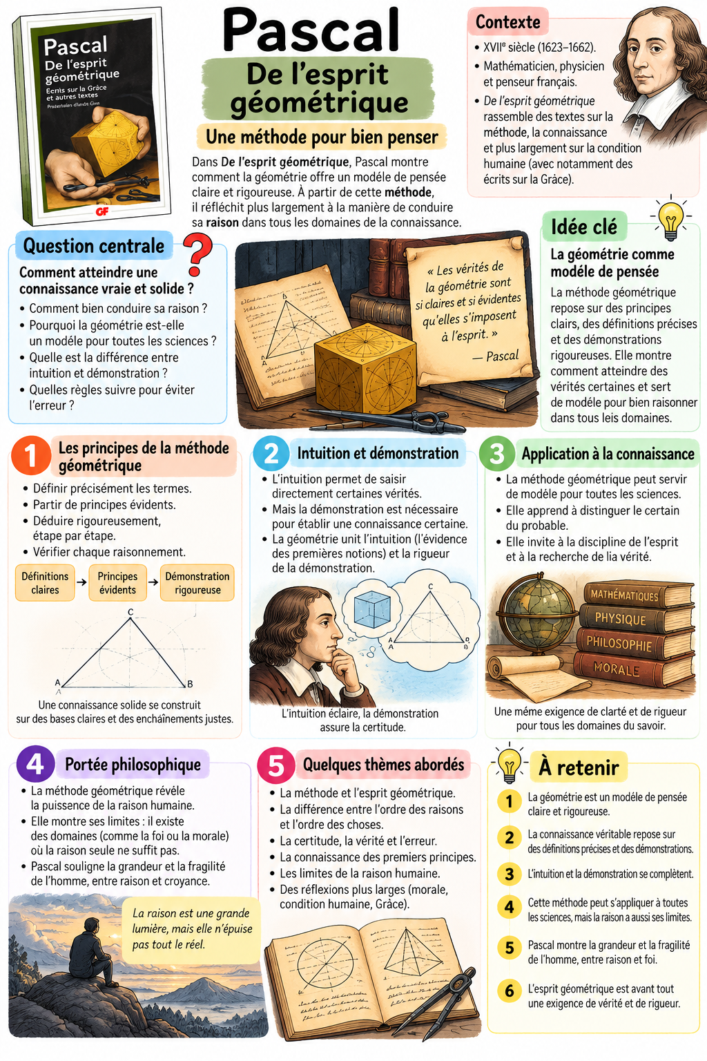 Blaise Pascal: Del espíritu geométrico