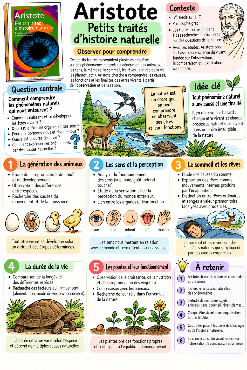Aristote : Petits traités d’histoire naturelle