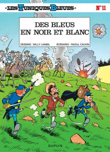 Des bleus en noir et blanc