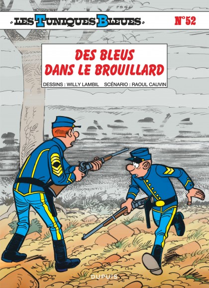Des bleus dans le brouillard
