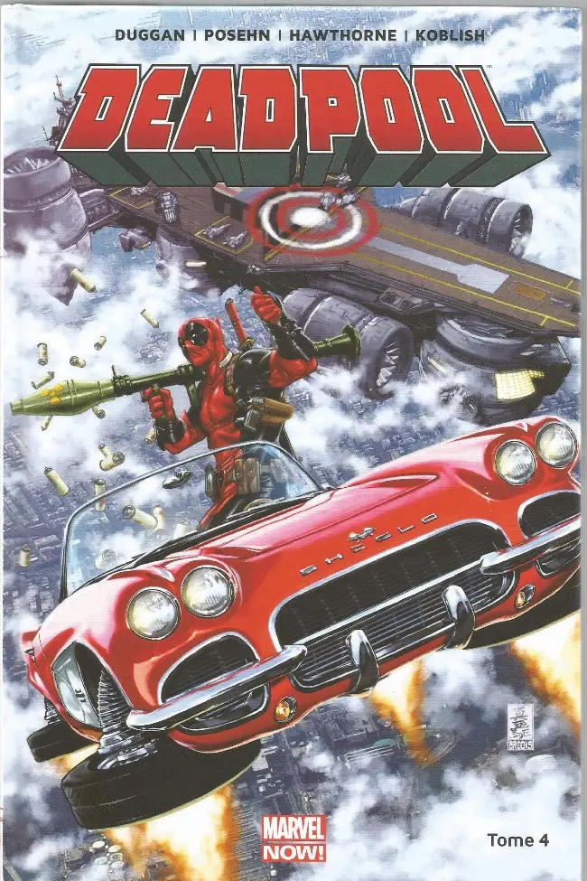 Tome 4 la Deadpool contra SHIELD.