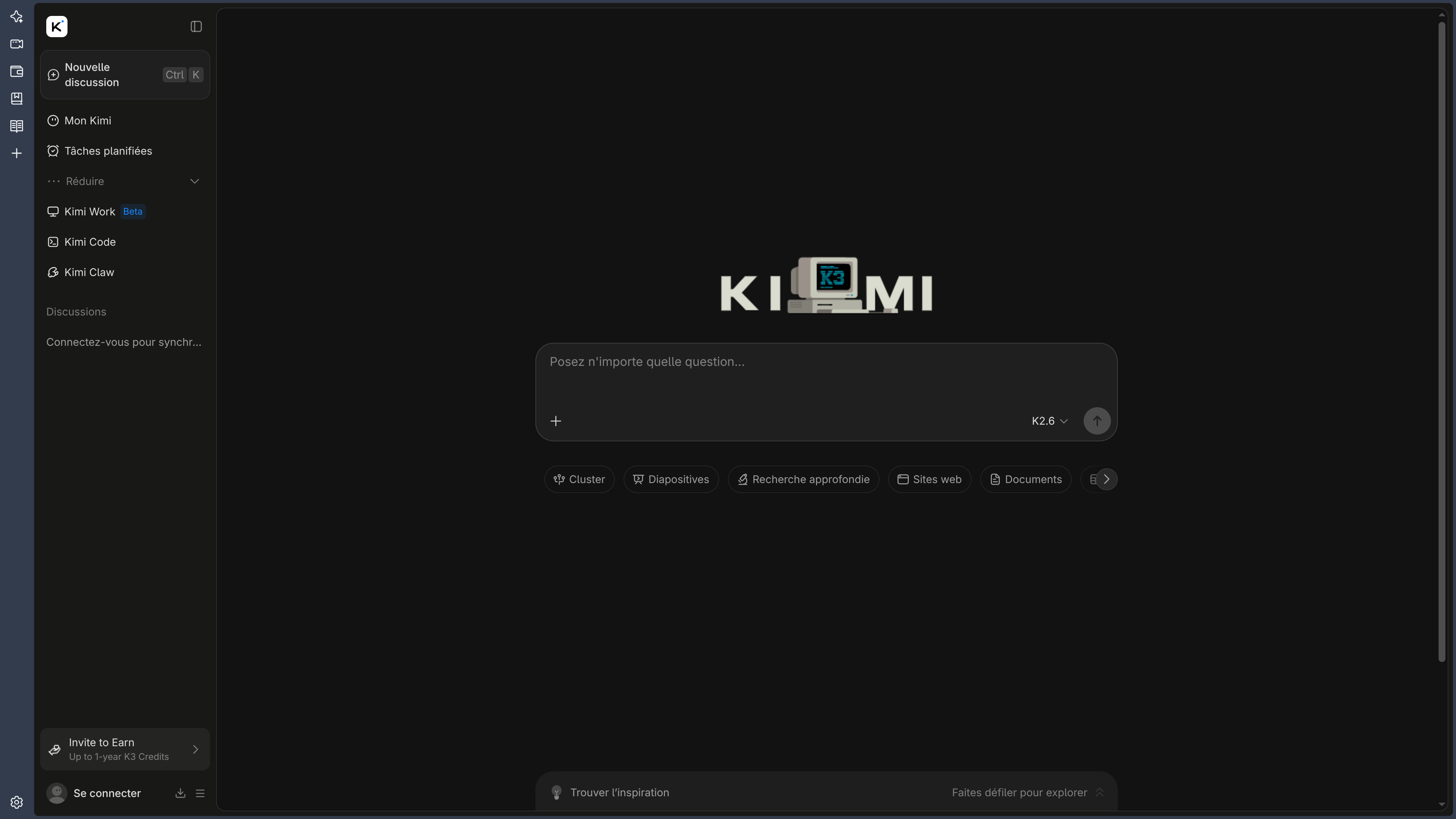 Kimi screenshot