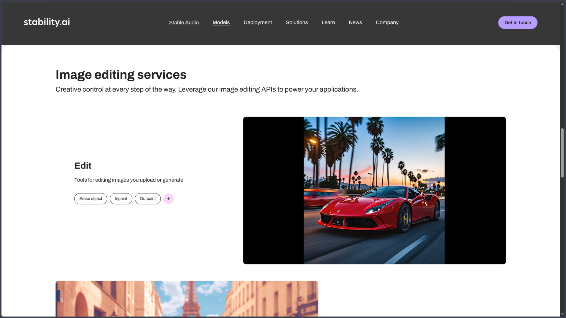 Stable Video Diffusion screenshot
