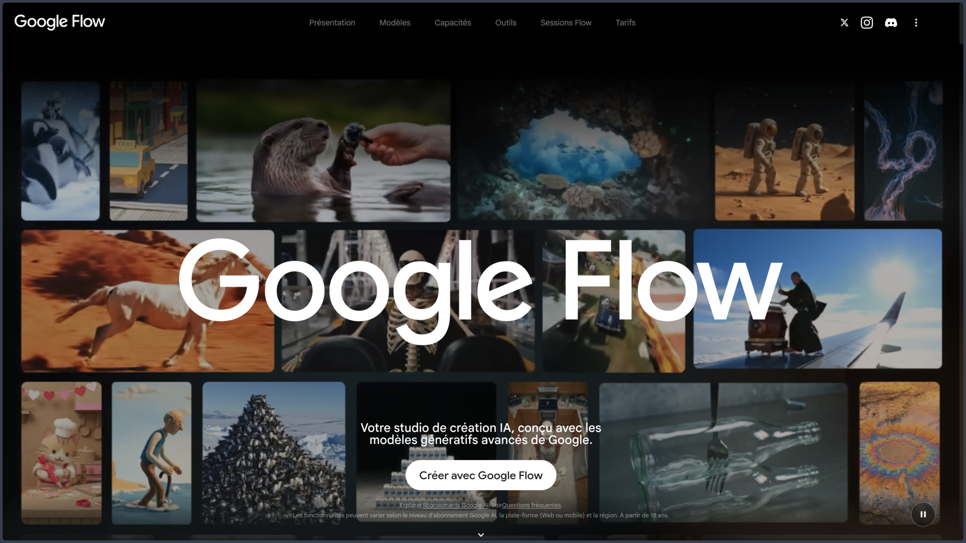 Google Flow screenshot