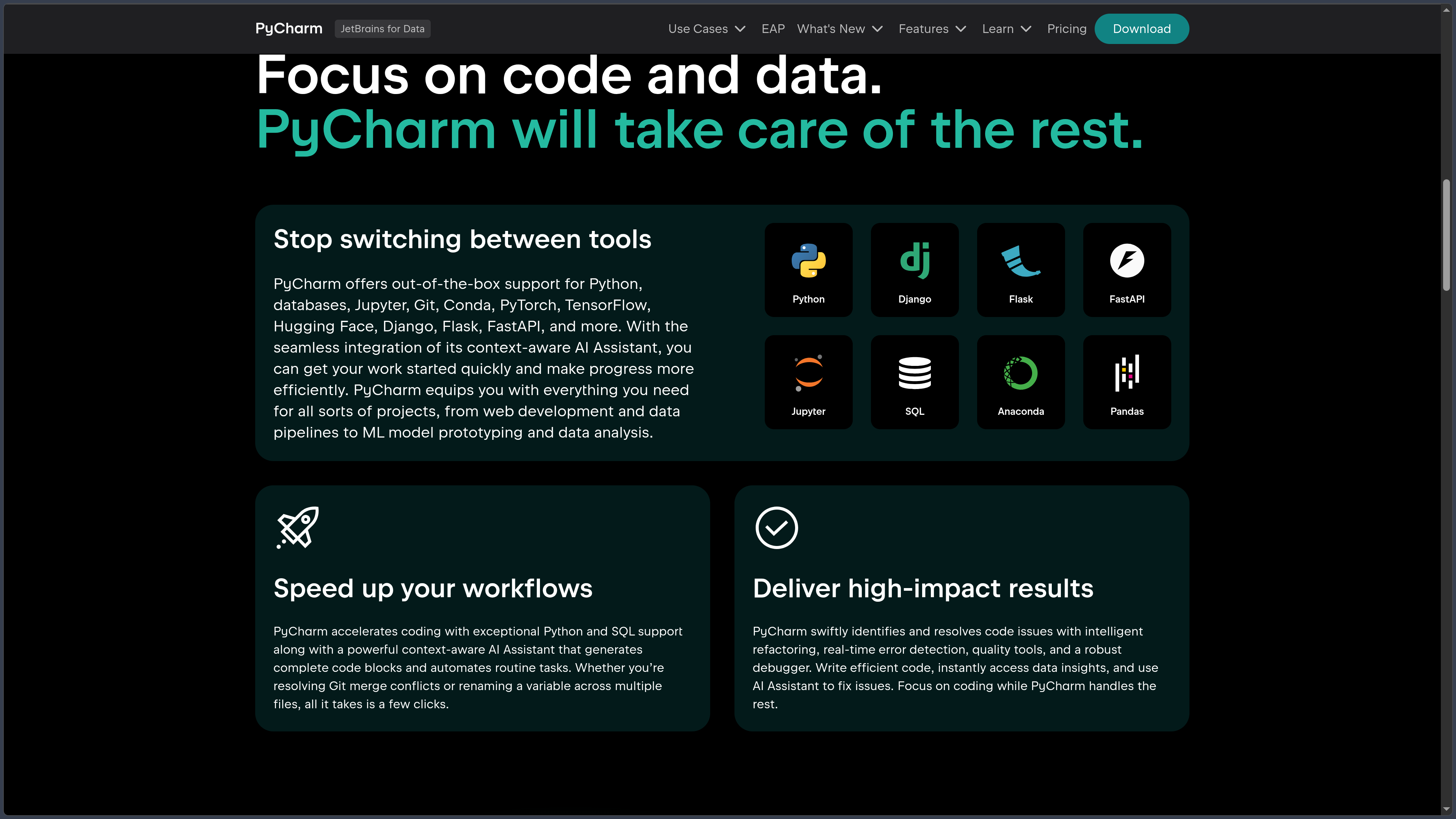PyCharm screenshot