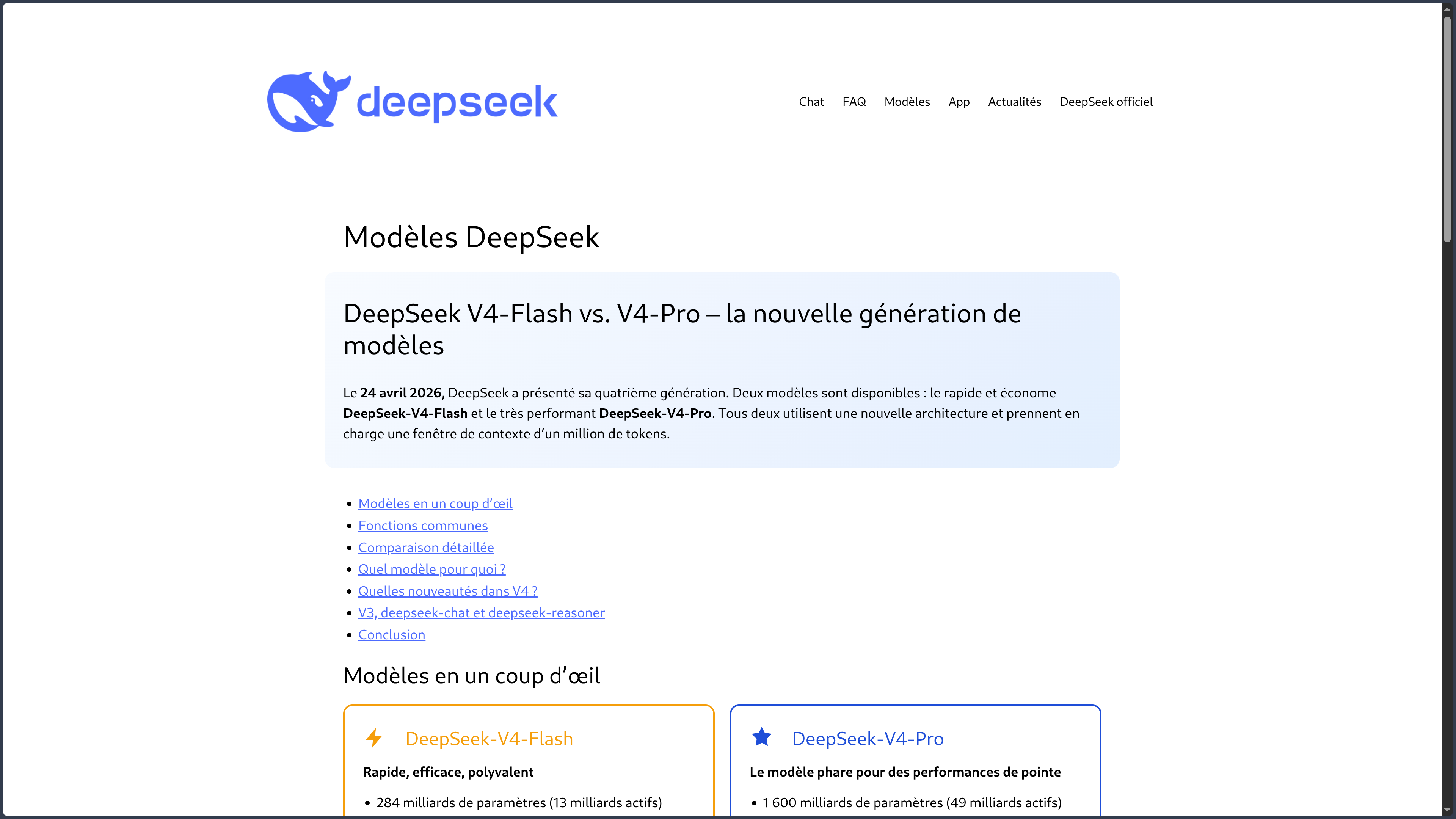 DeepSeek screenshot