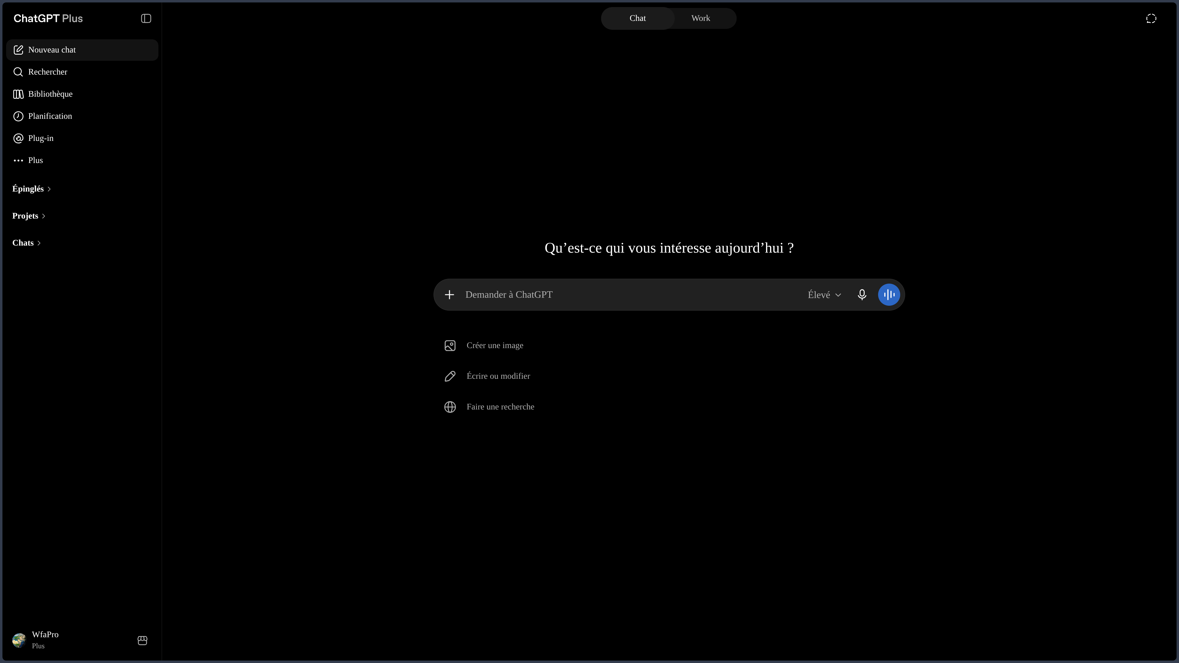 ChatGPT screenshot