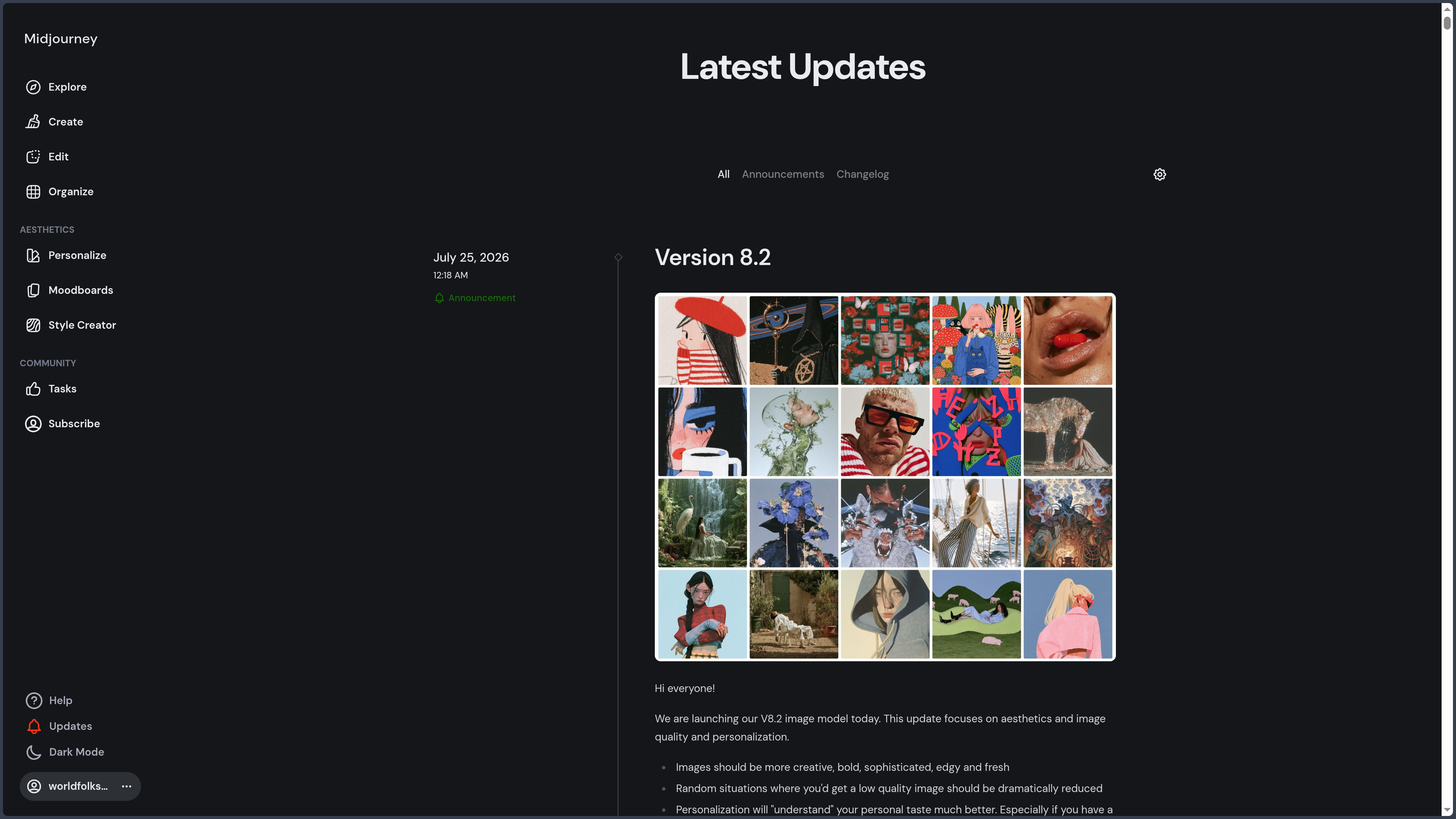 Midjourney screenshot