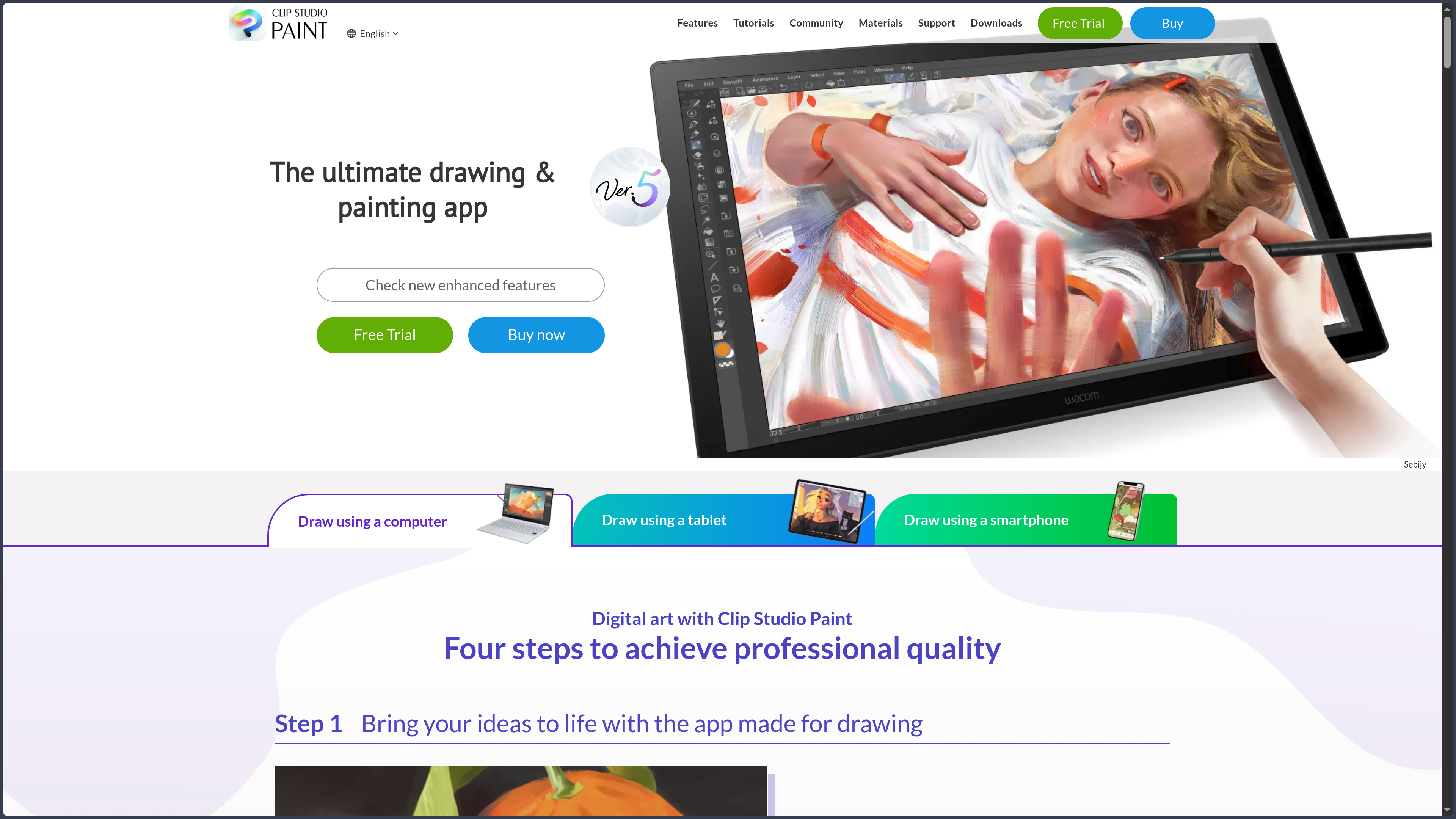 Clip Studio Paint screenshot