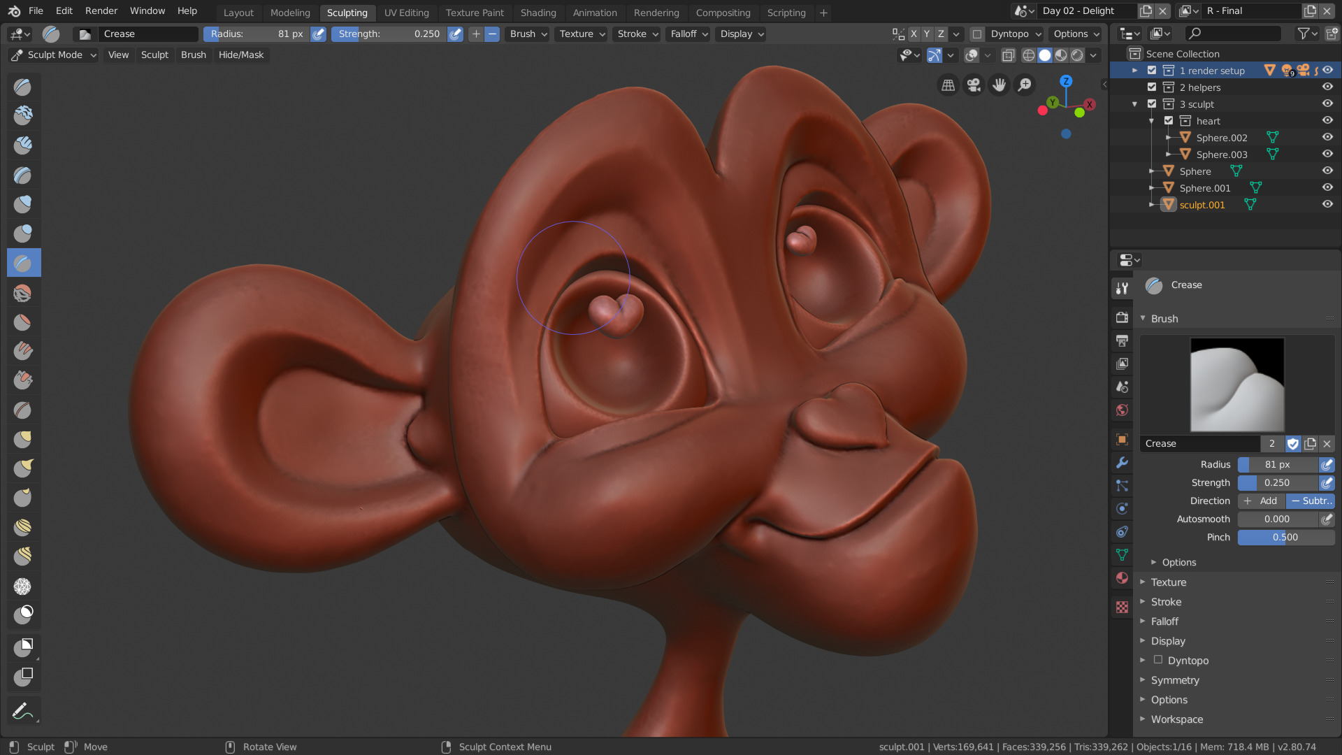 Blender screenshot