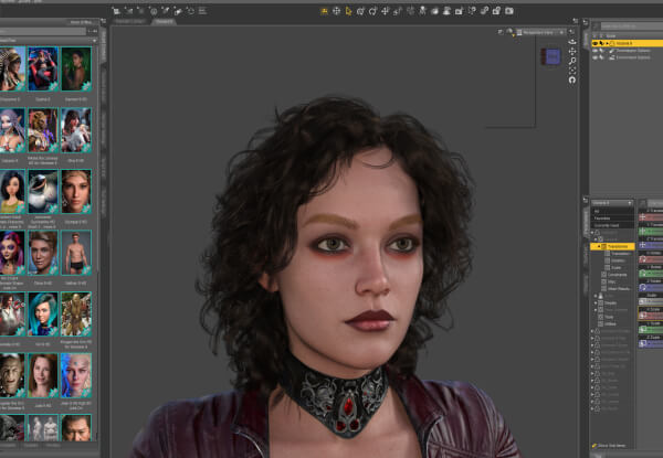 Daz Studio screenshot