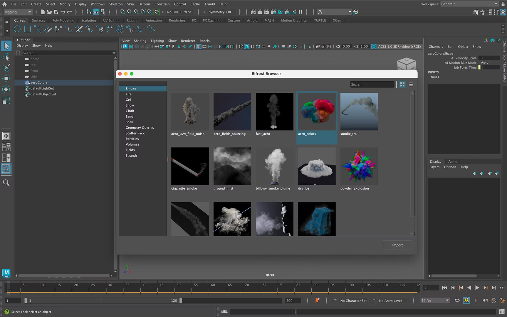 Autodesk Maya screenshot
