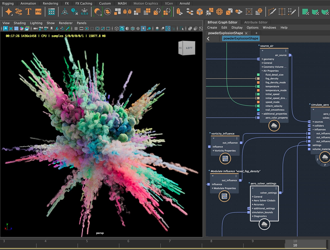 Autodesk Maya screenshot