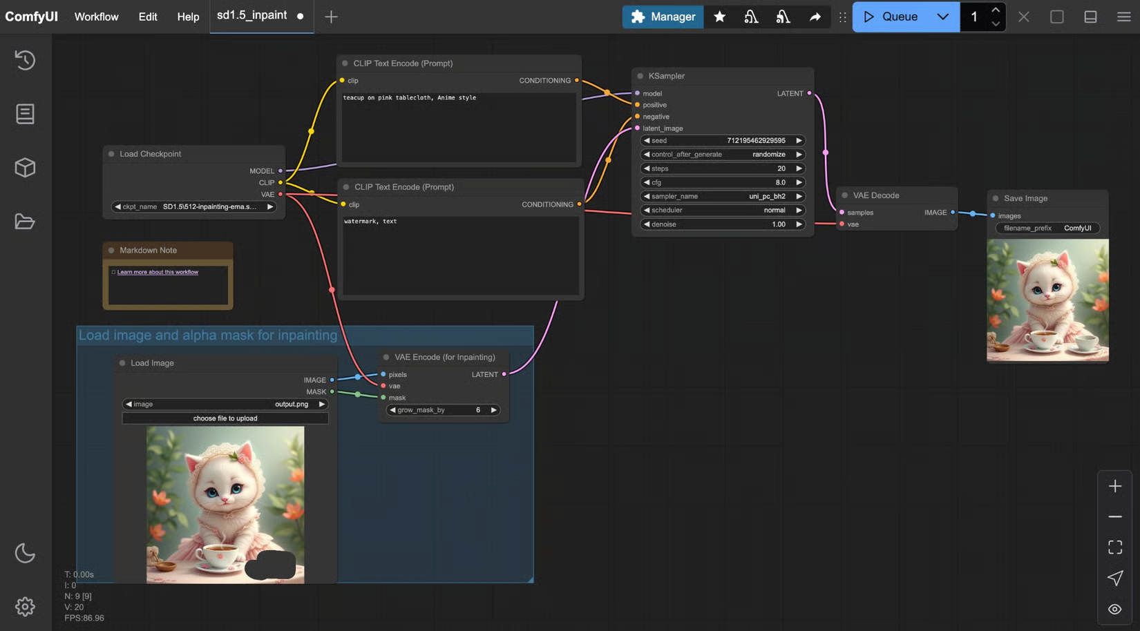 ComfyUI screenshot