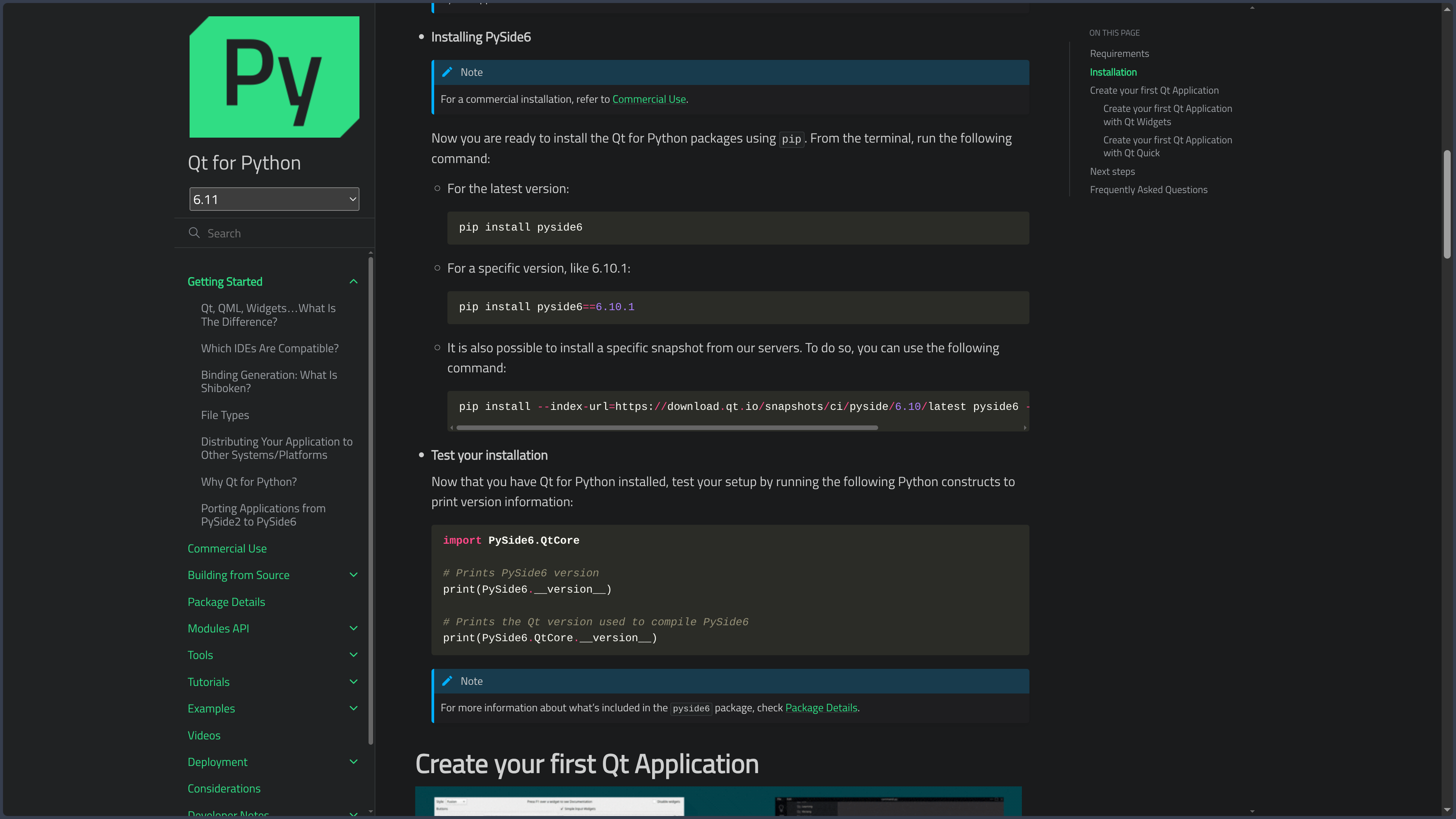 PySide6 screenshot