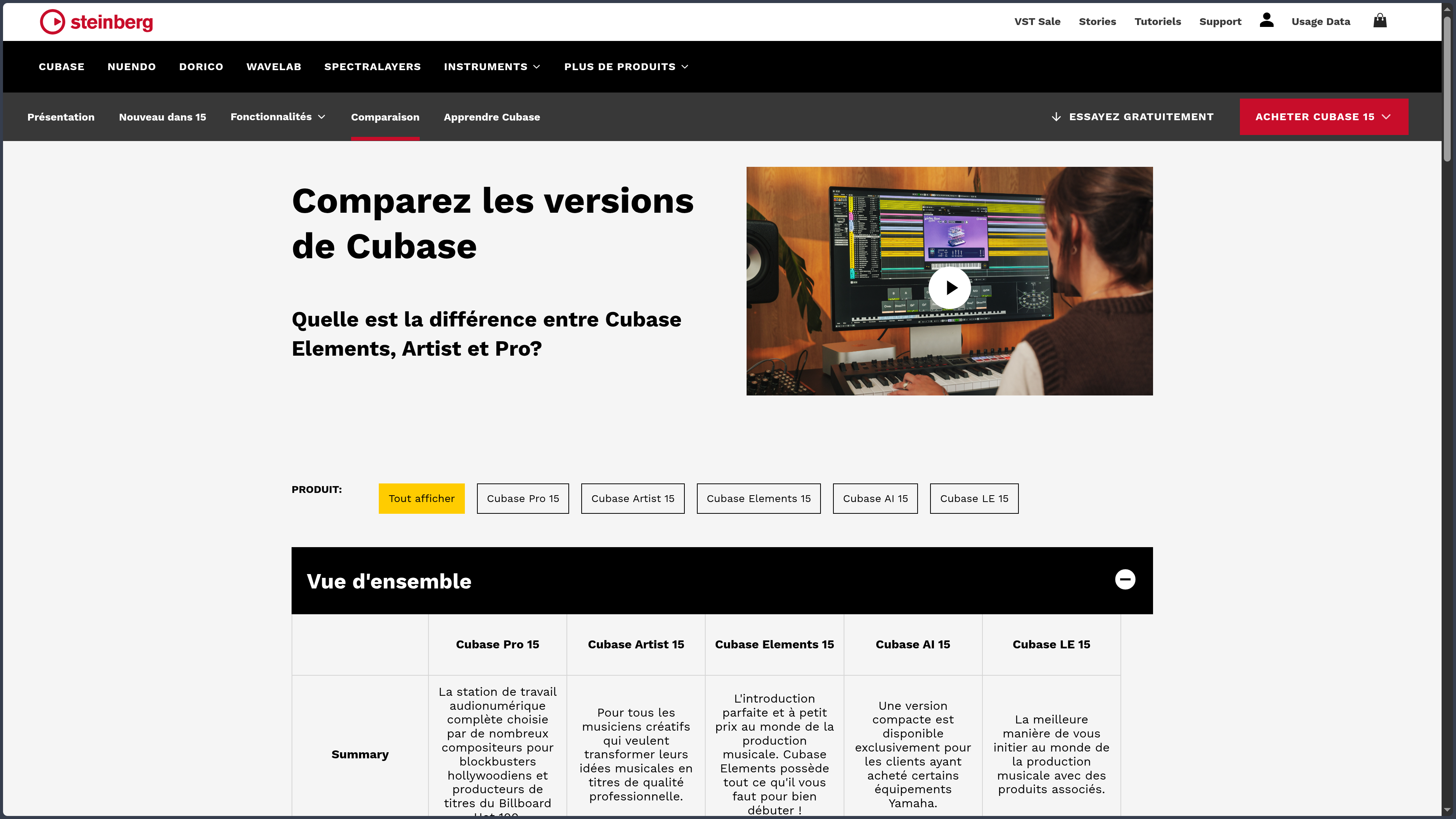 Cubase screenshot
