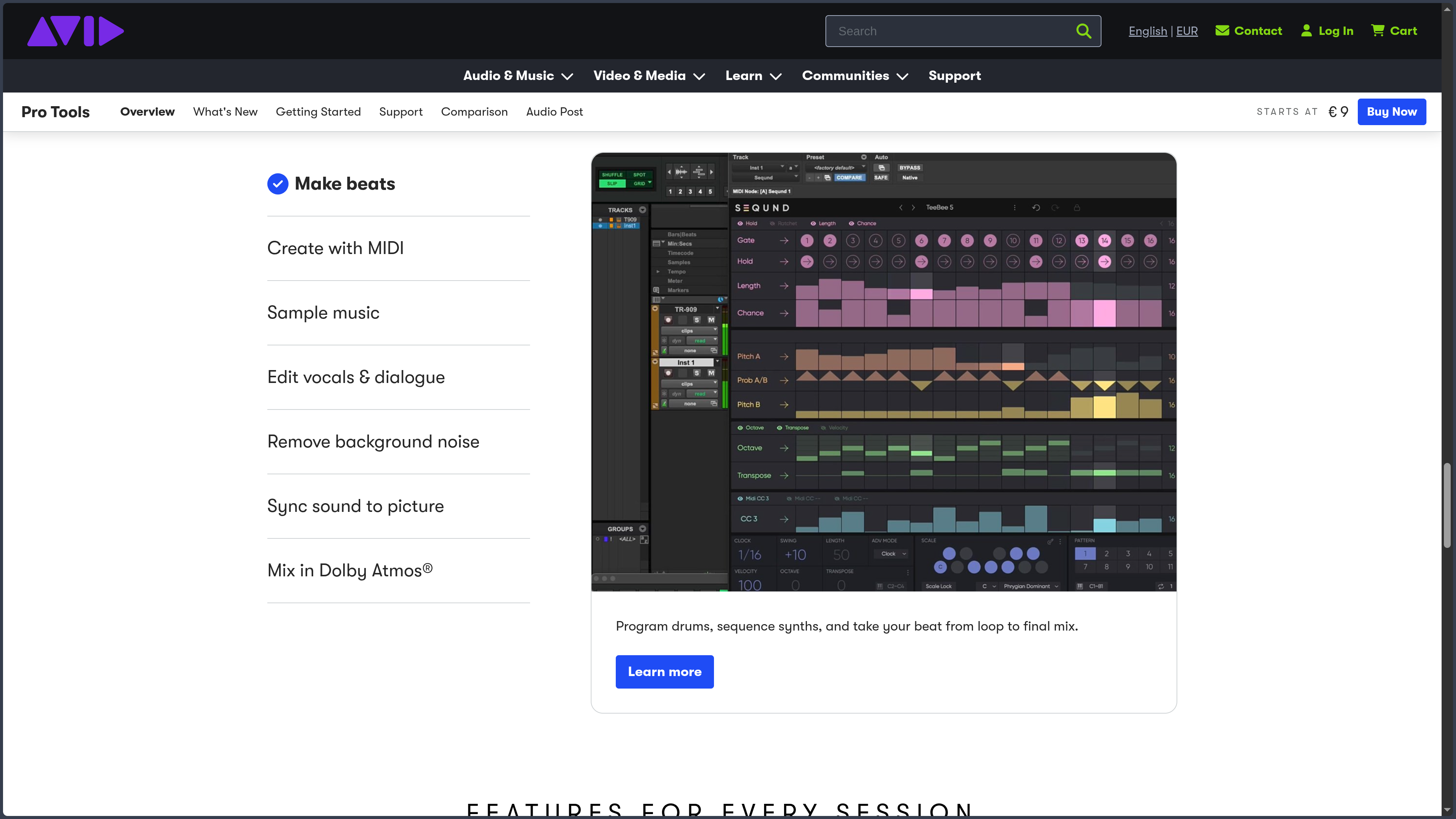 Pro Tools screenshot