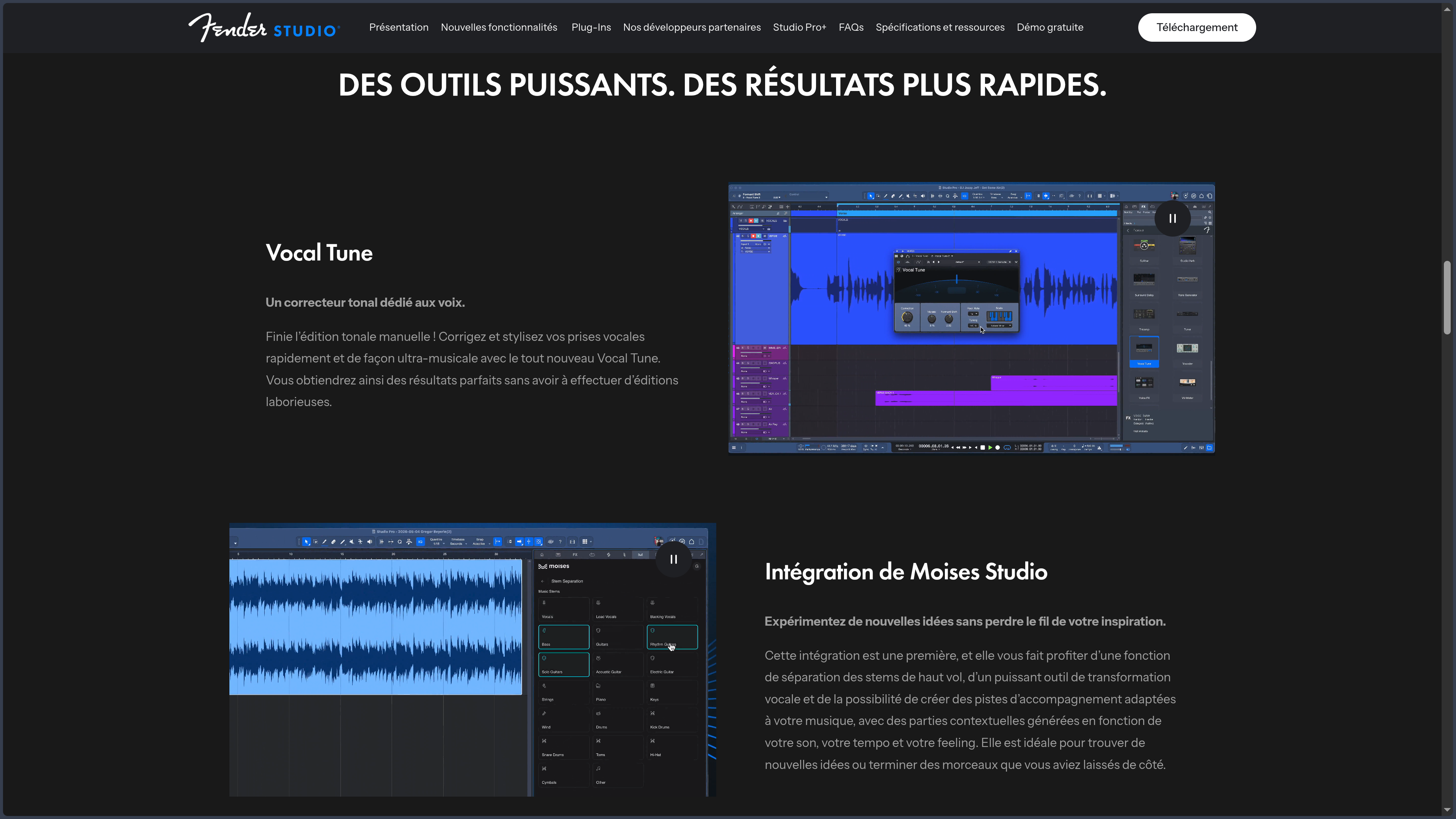 Fender Studio Pro screenshot