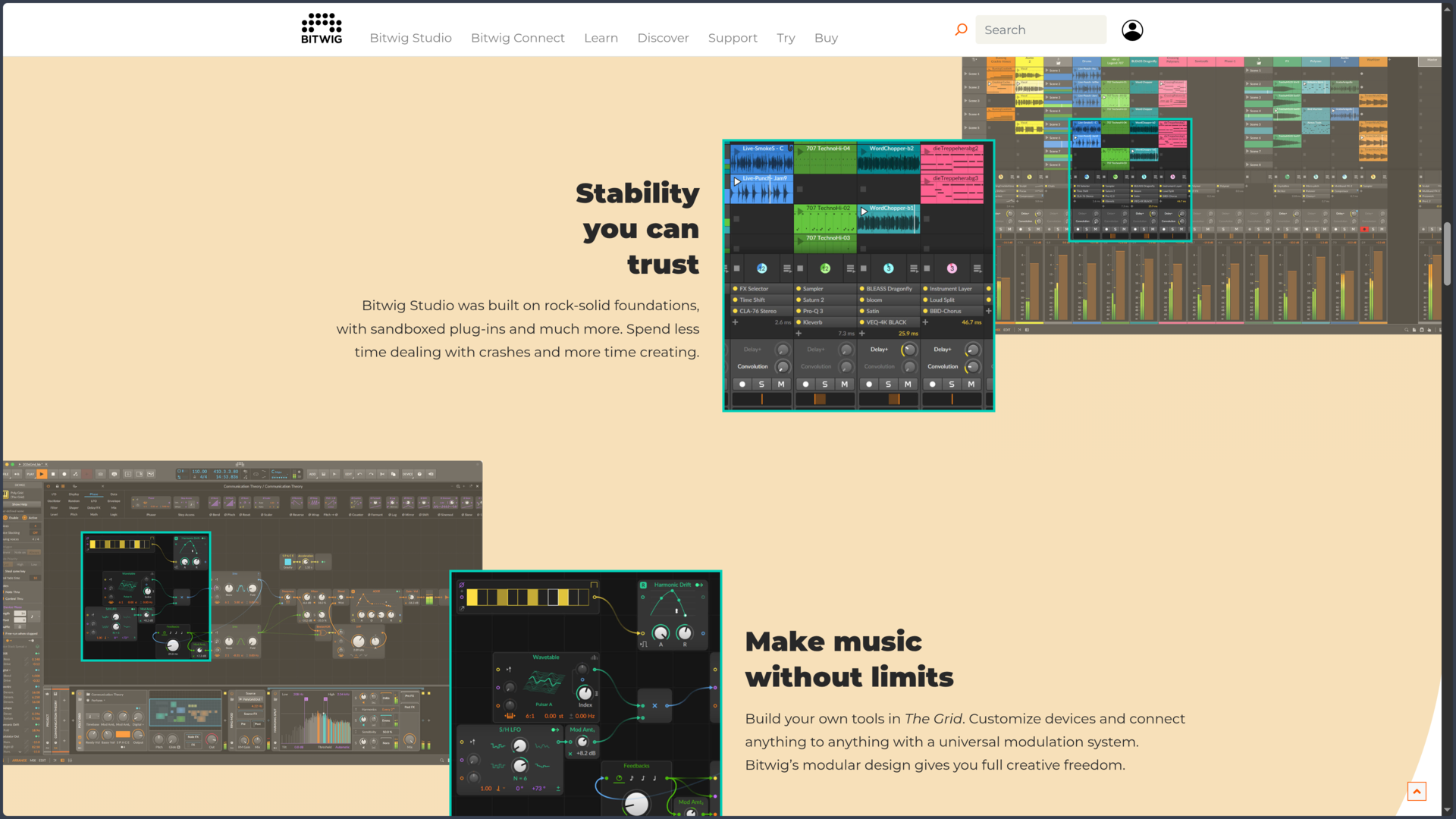 Bitwig Studio screenshot