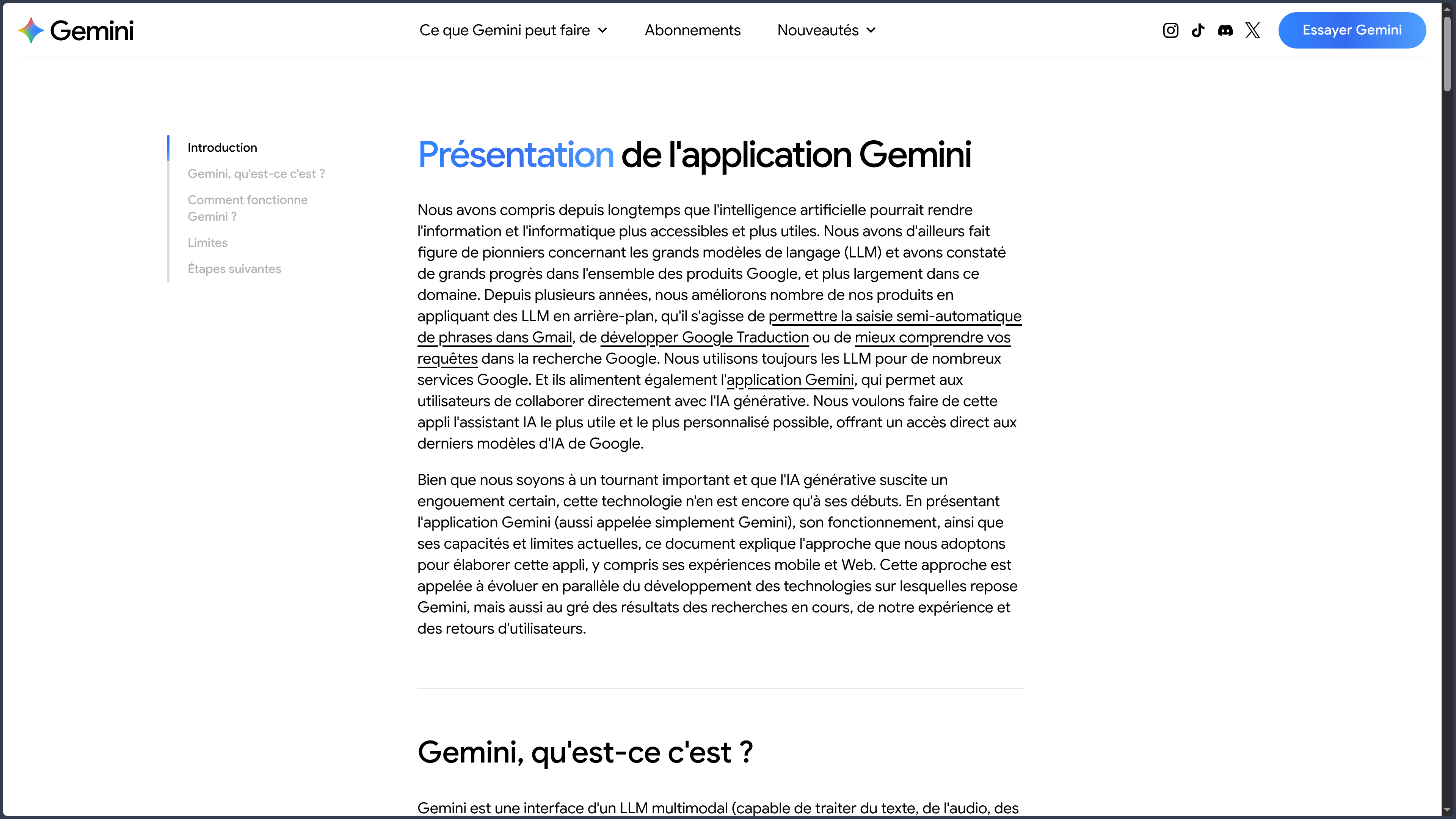 Gemini screenshot
