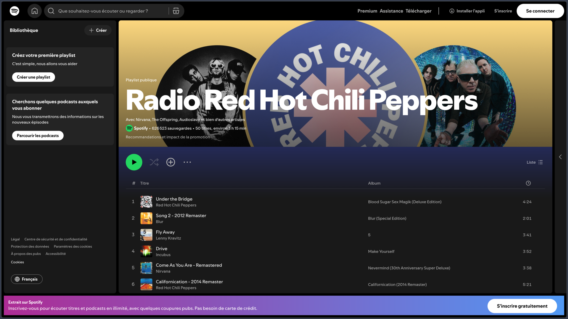 Spotify screenshot