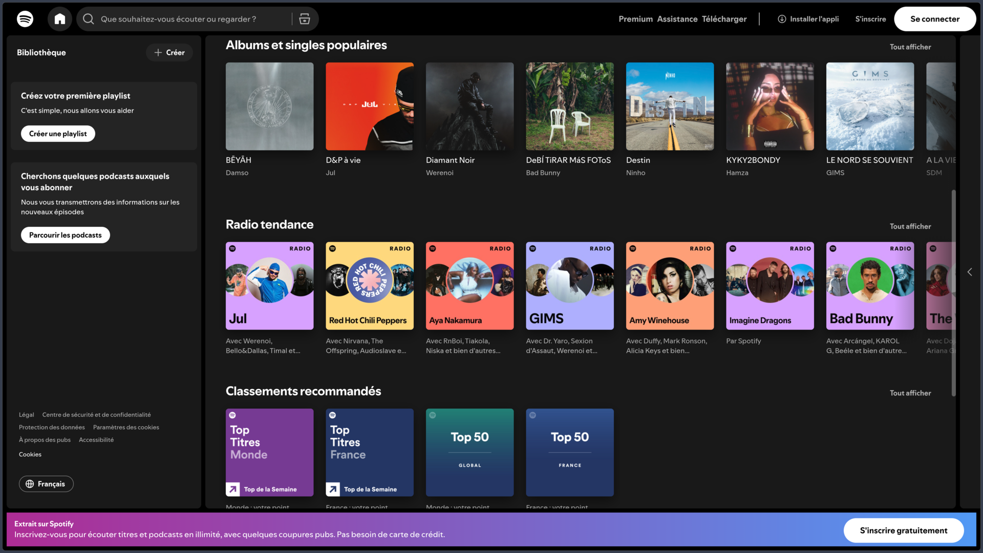 Spotify screenshot
