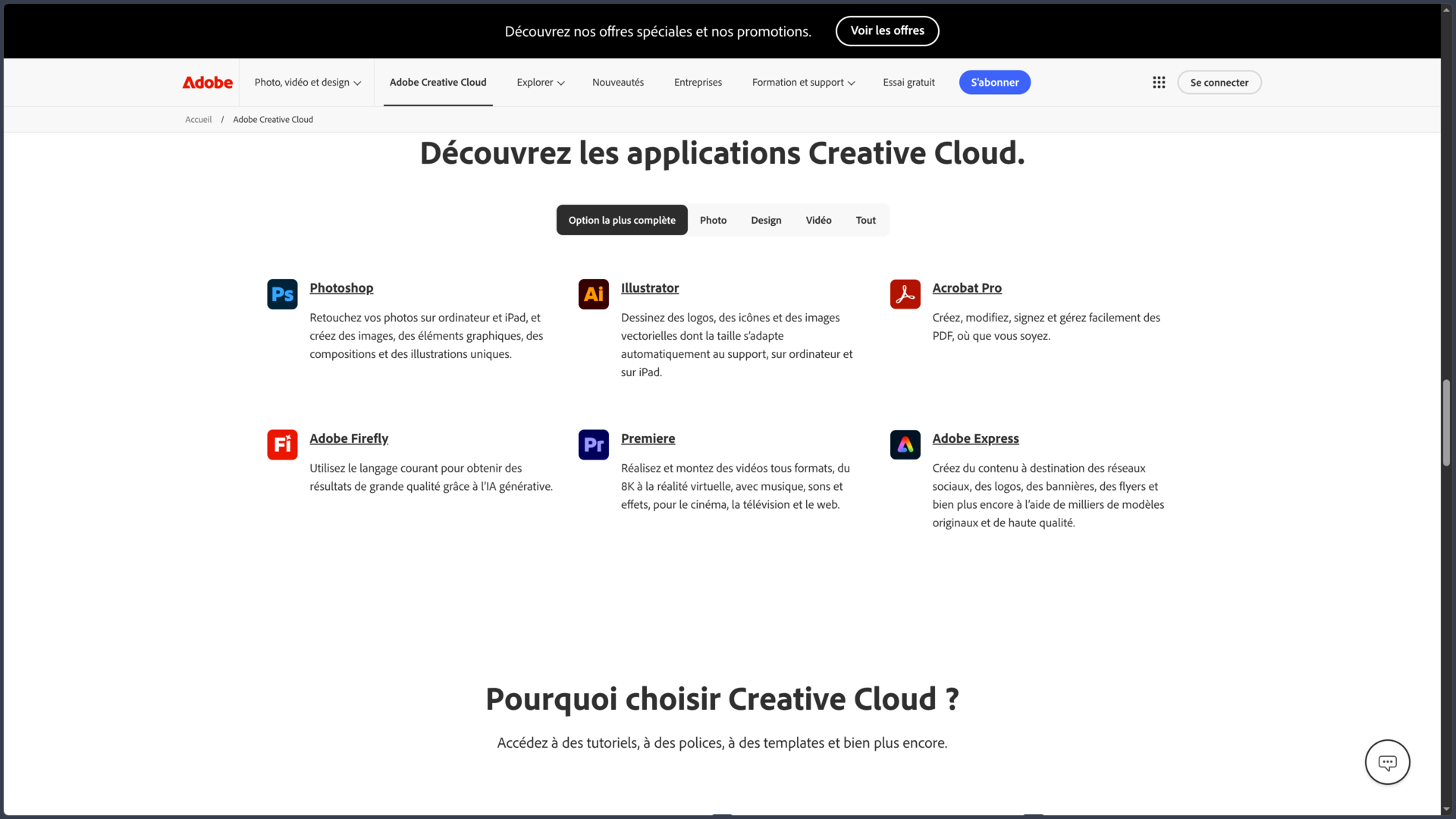 Adobe Creative Cloud screenshot