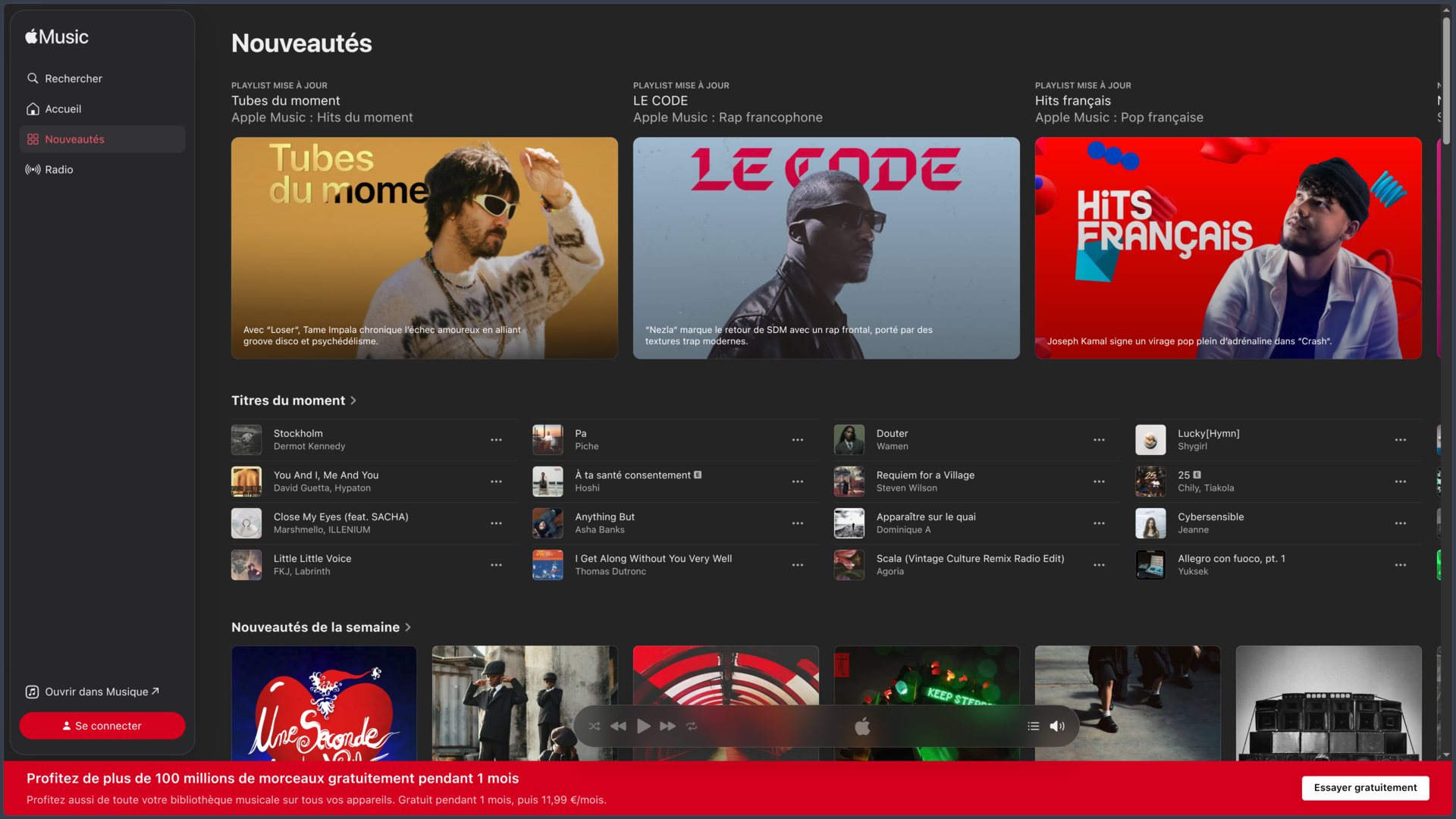 Apple Music screenshot