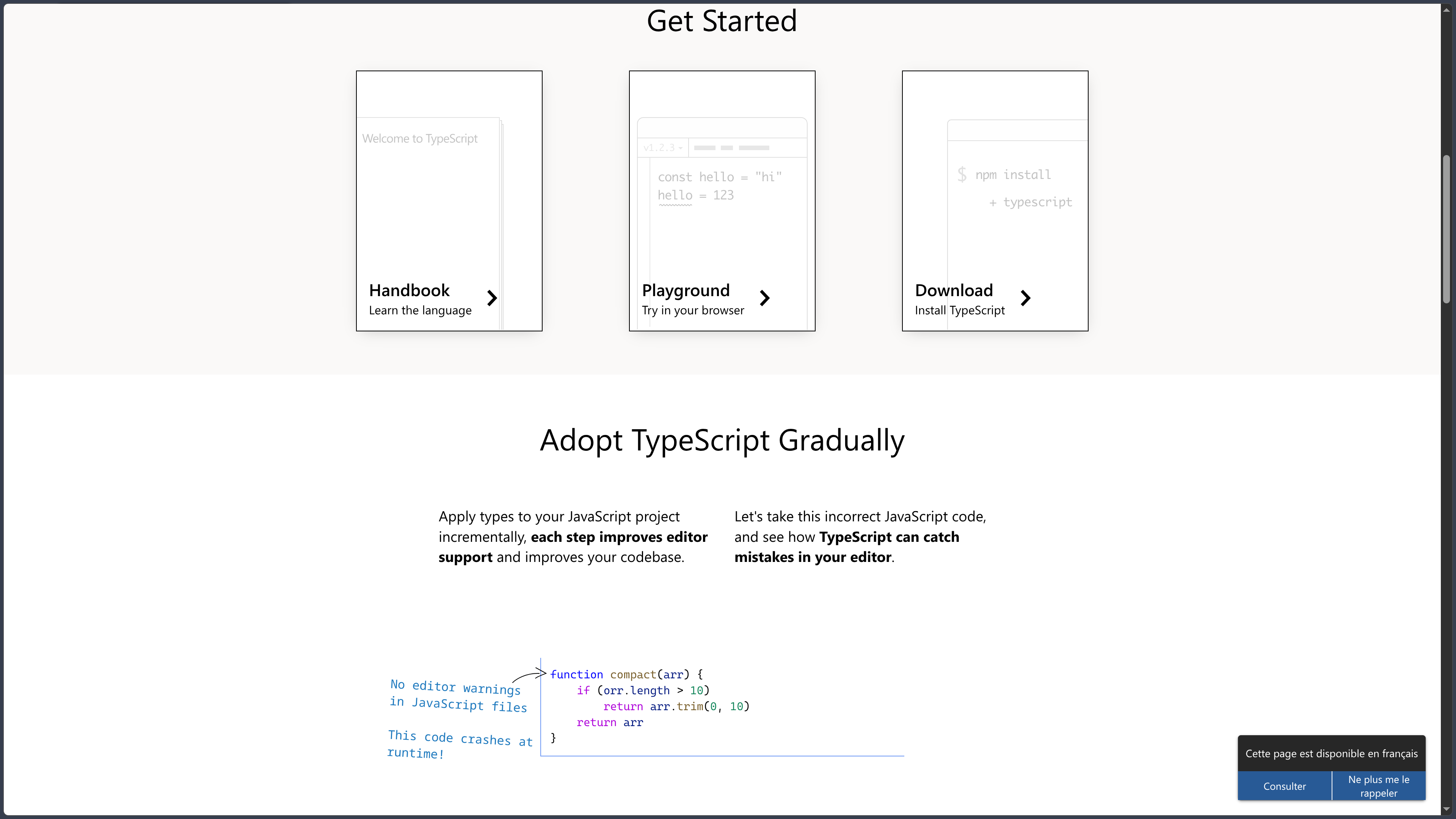 TypeScript screenshot