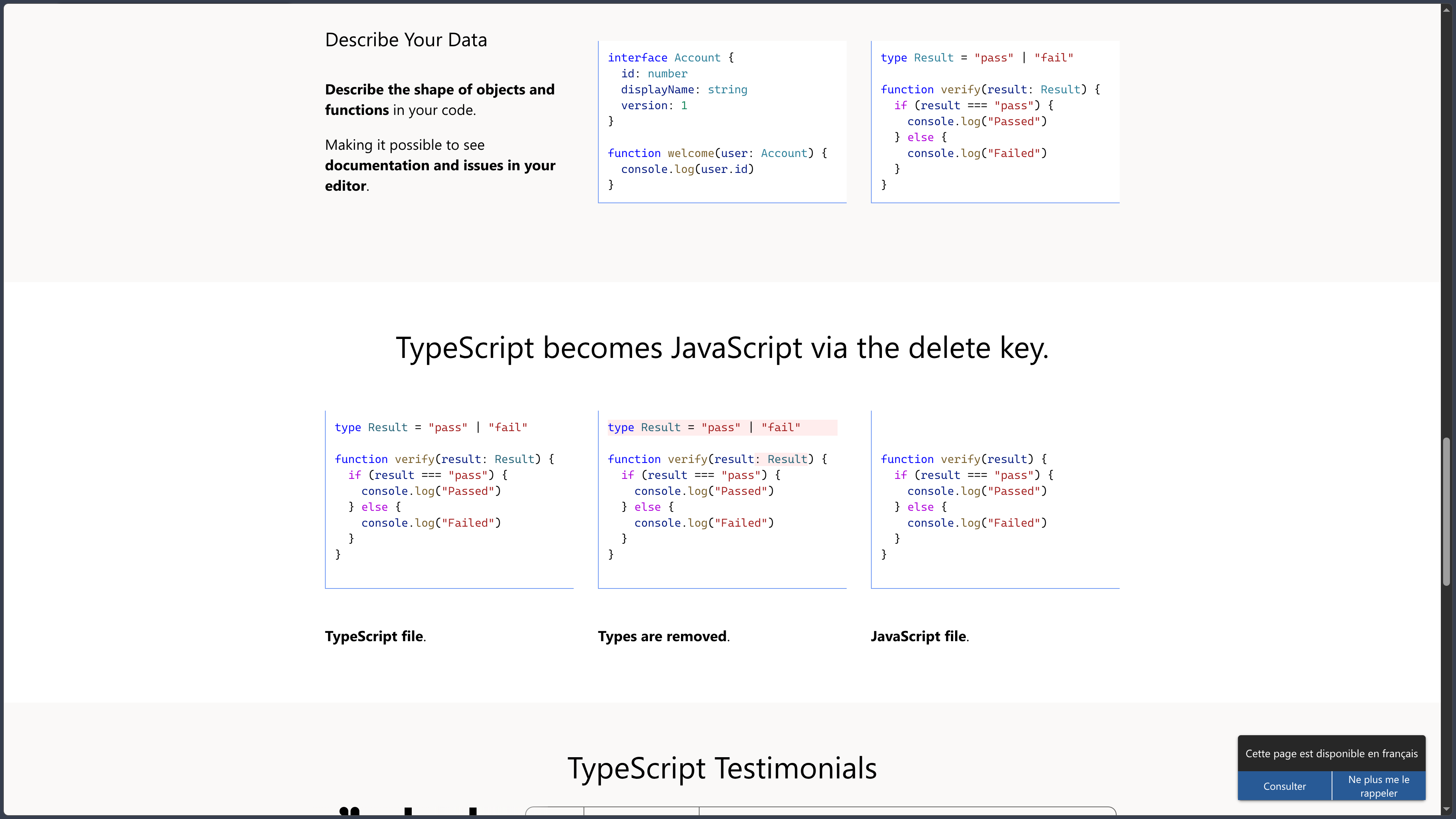 TypeScript screenshot