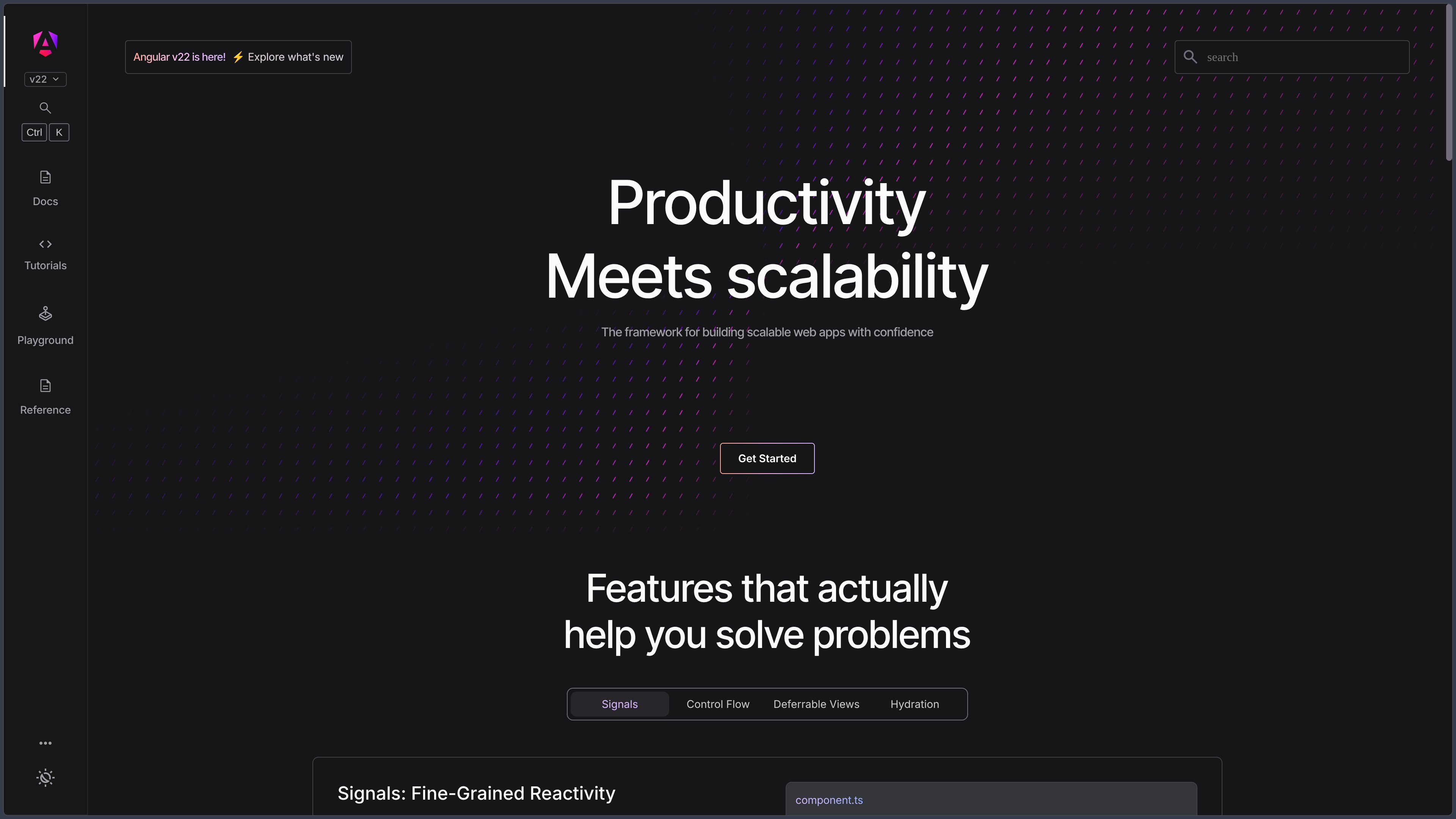 Angular screenshot