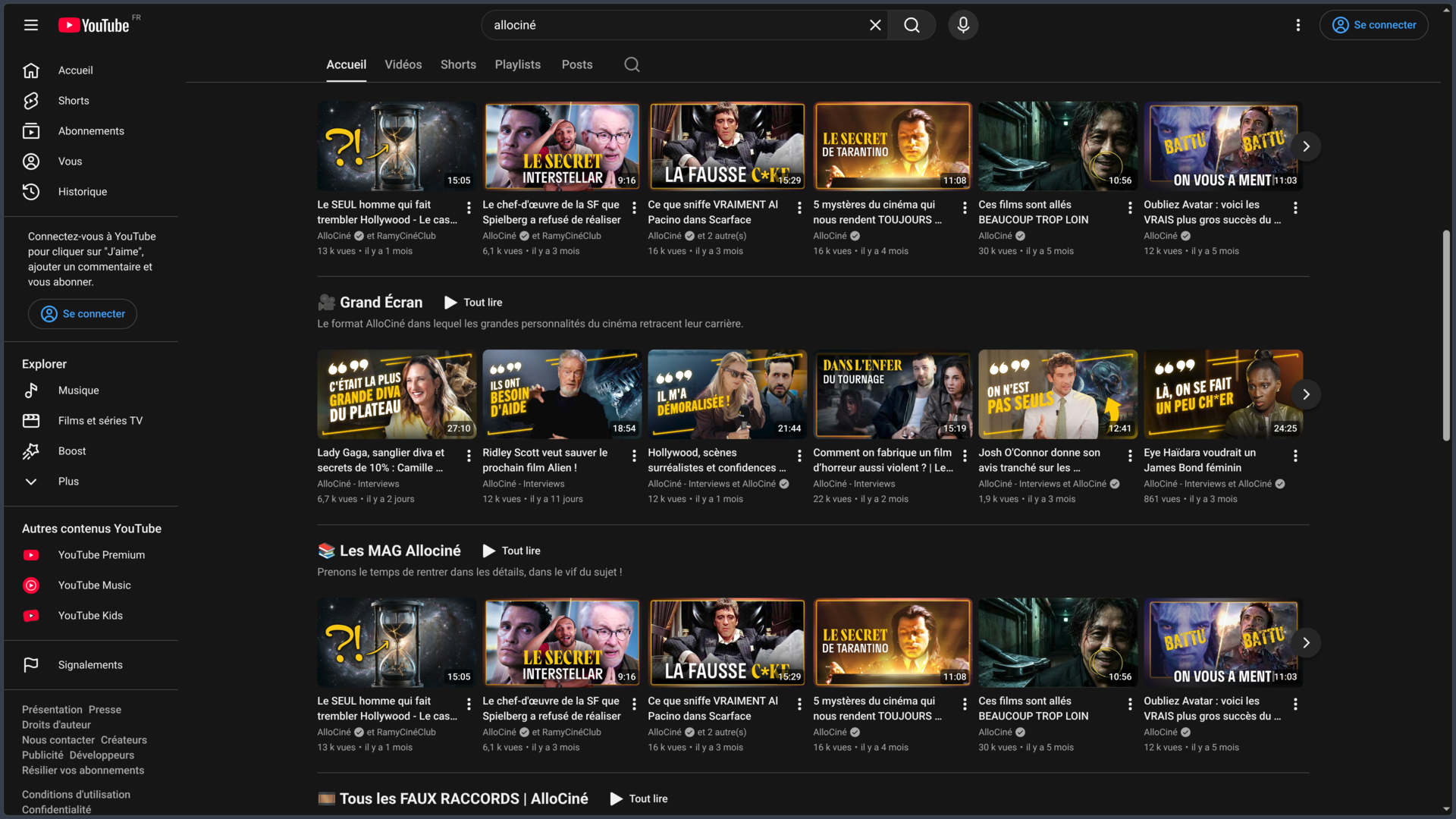 YouTube screenshot