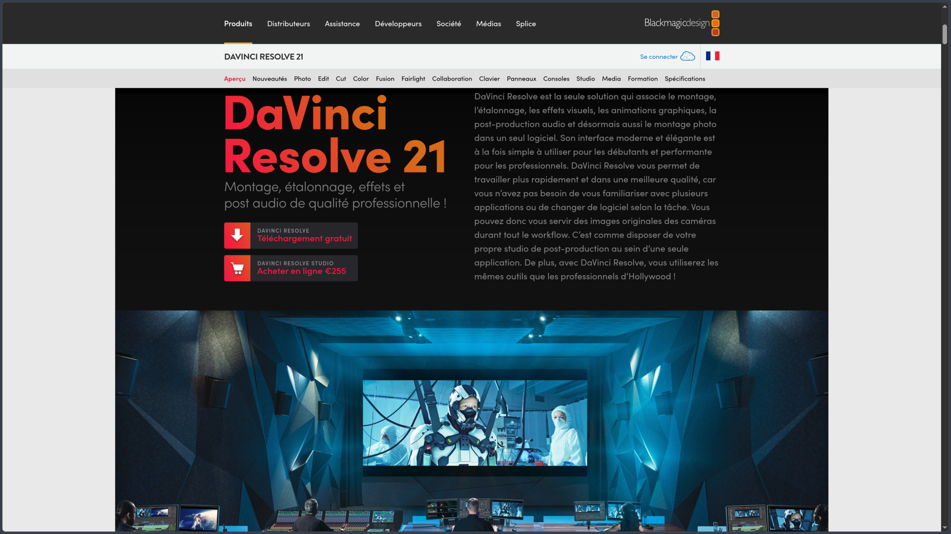 DaVinci Resolve screenshot