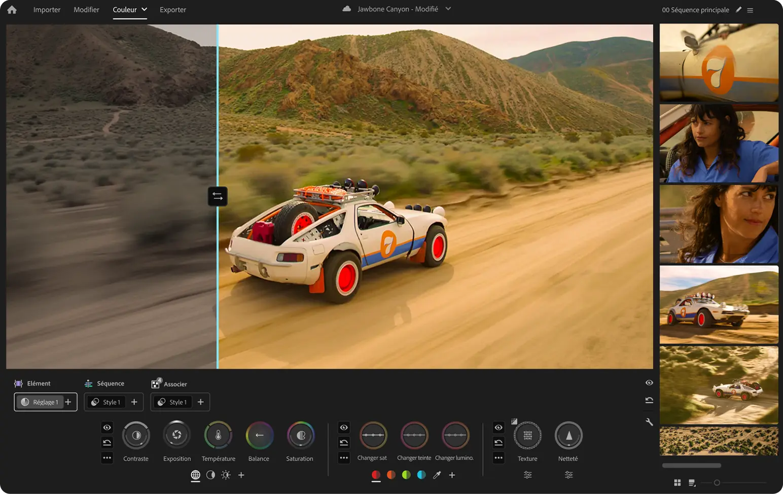 Adobe Premiere screenshot
