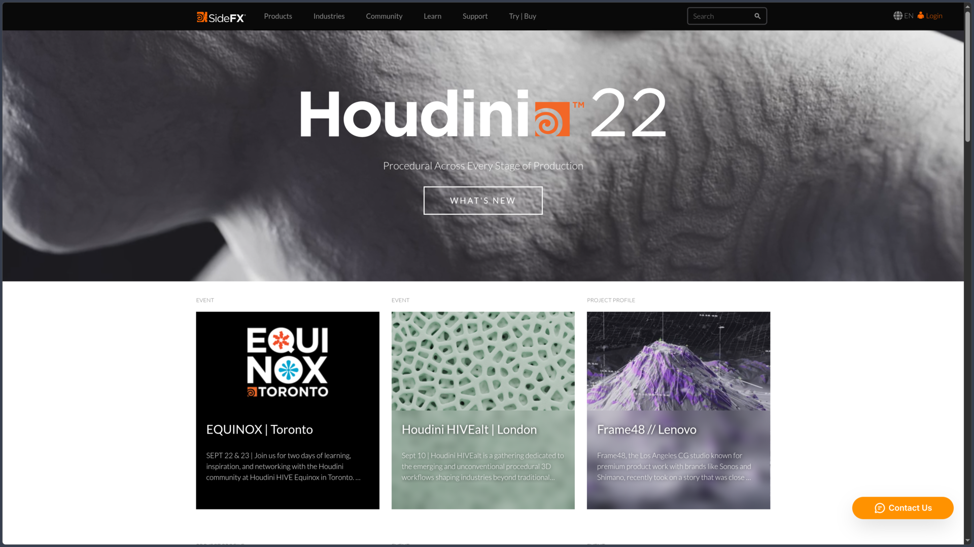 Houdini screenshot