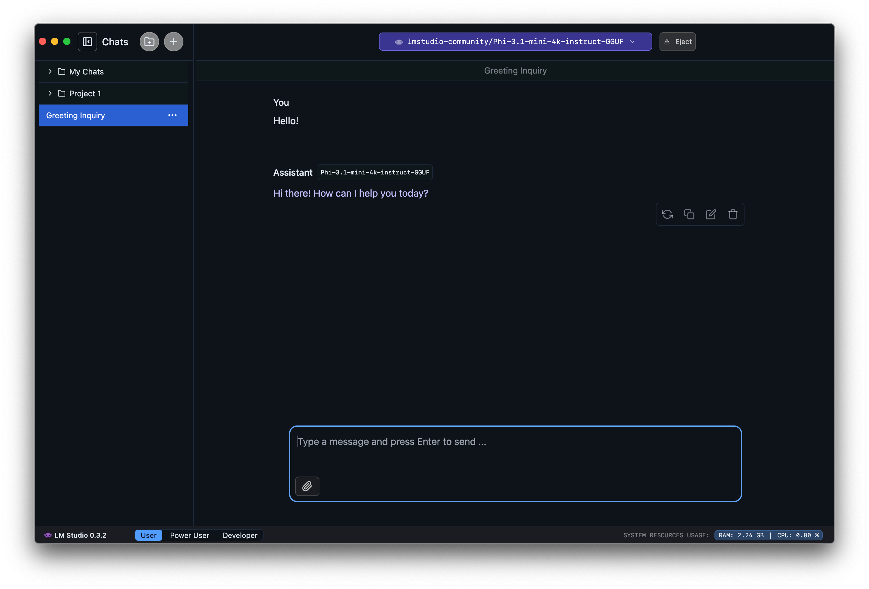 LM Studio screenshot