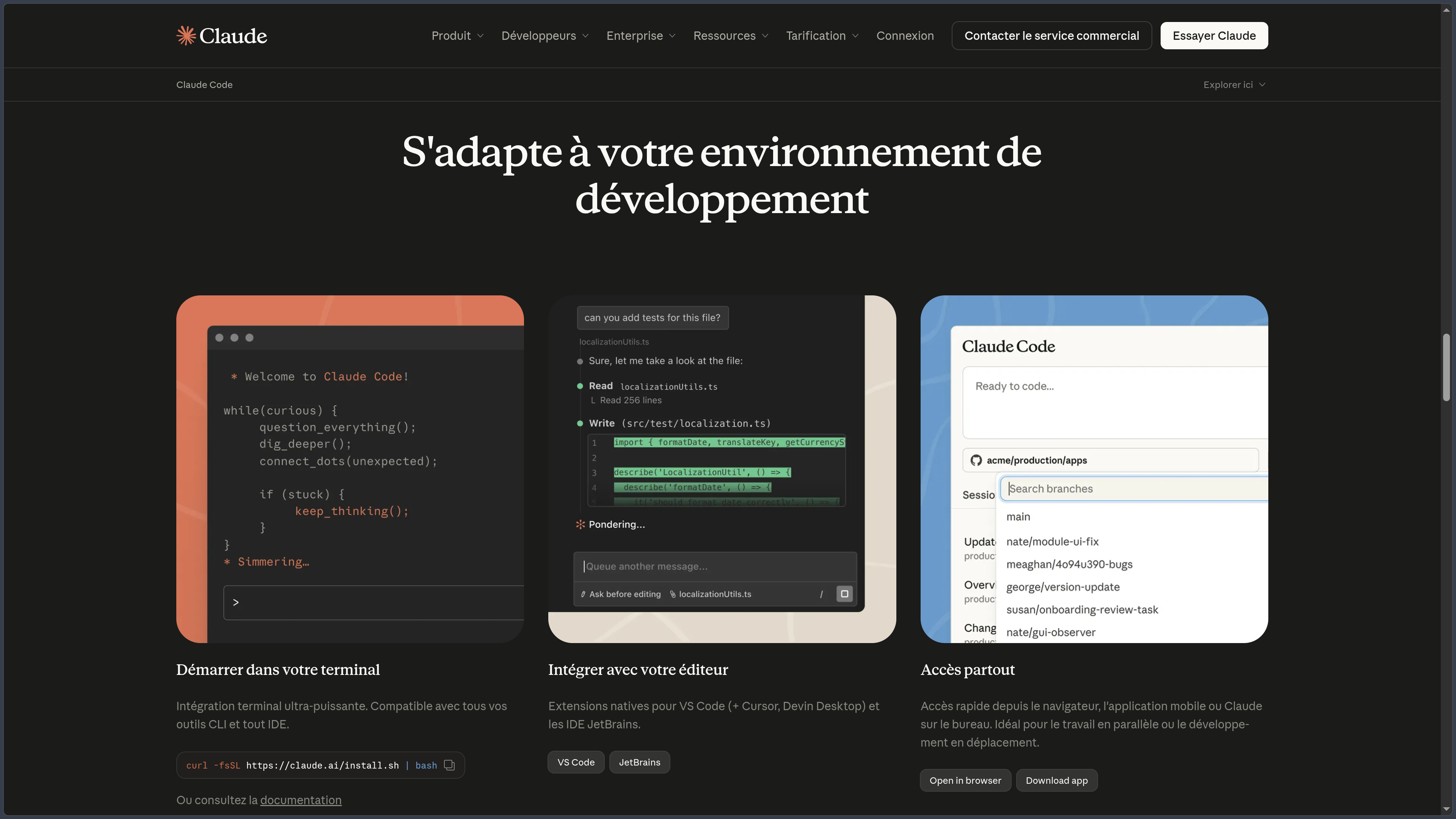 Claude Code screenshot
