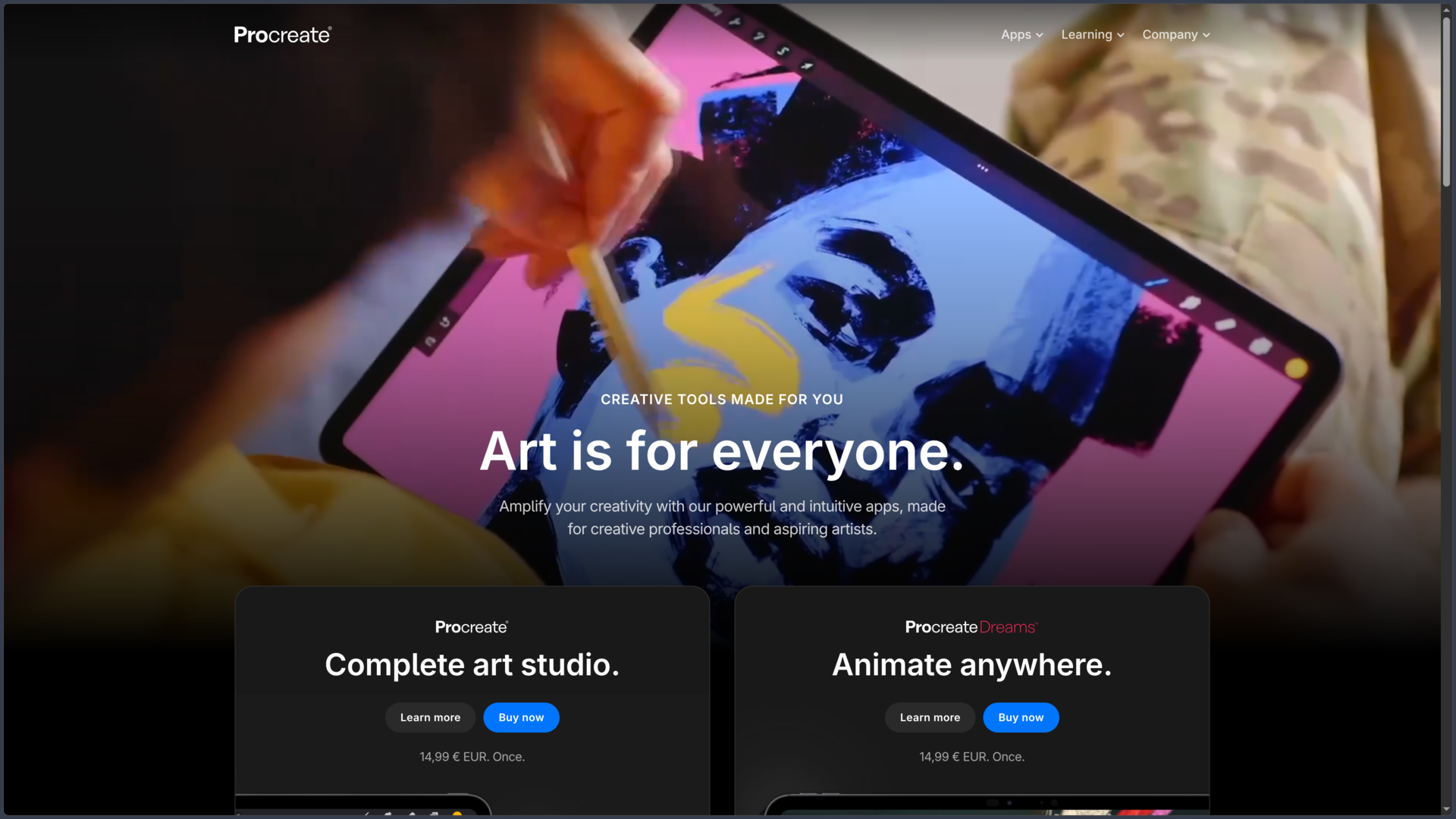 Procreate screenshot