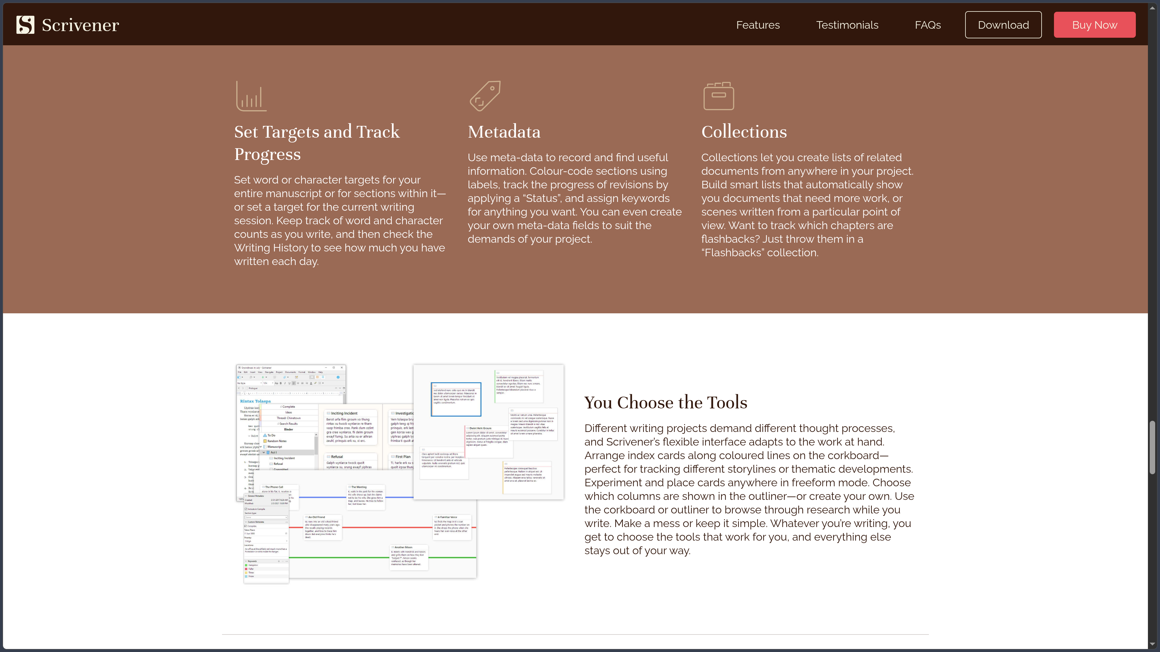 Scrivener screenshot