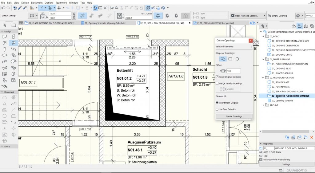 Archicad screenshot