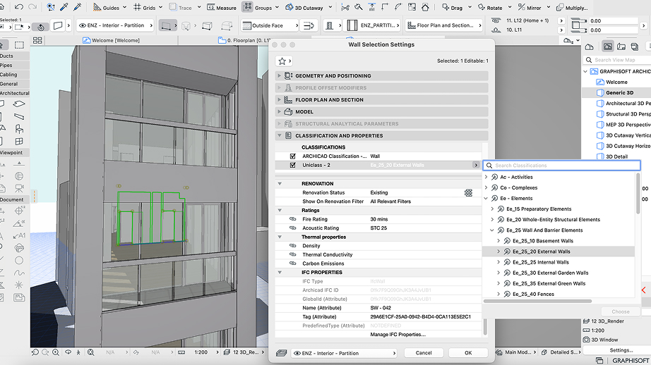 Archicad screenshot